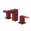 Rubinet Widespread Lav. Set. (less drain) Maroon