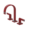 Rubinet Widespread Lav. Set. (less drain) Maroon
