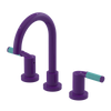 Rubinet Widespread Lav set (less drain) Purple Haze