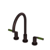 Rubinet Widespread Kitchen Set Oil Rubbed Bronze