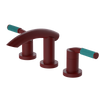Rubinet Widespread Lav. Set. (less drain) Maroon