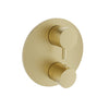 Baril Complete thermostatic pressure balanced shower valve with 1-way diverter