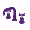 Rubinet Widespread Lav. Set. (less drain) Purple Haze