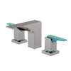 Rubinet Widespread Lav. Set. (less drain) Polished Nickel