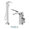 Freestanding tub filler