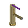 Rubinet Single Control Bidet Fitting (less drain) Natural Brass