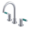 Rubinet Widespread Lav. Set. (less drain) Satin Chrome