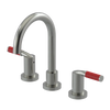 Rubinet Widespread Lav set (less drain) Satin Nickel