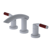 Rubinet Widespread Lav. Set. (less drain) Matt White