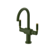 Rubinet Single Hole Dual Handle Lav. Set. (less drain) Green Envy