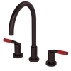 Rubinet Widespread Kitchen Set Oil Rubbed Bronze