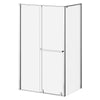 Kalia BALANCIA 48” x 79” sliding shower door with 36” return panel – DR1851/DR1852-115-003/DR1856