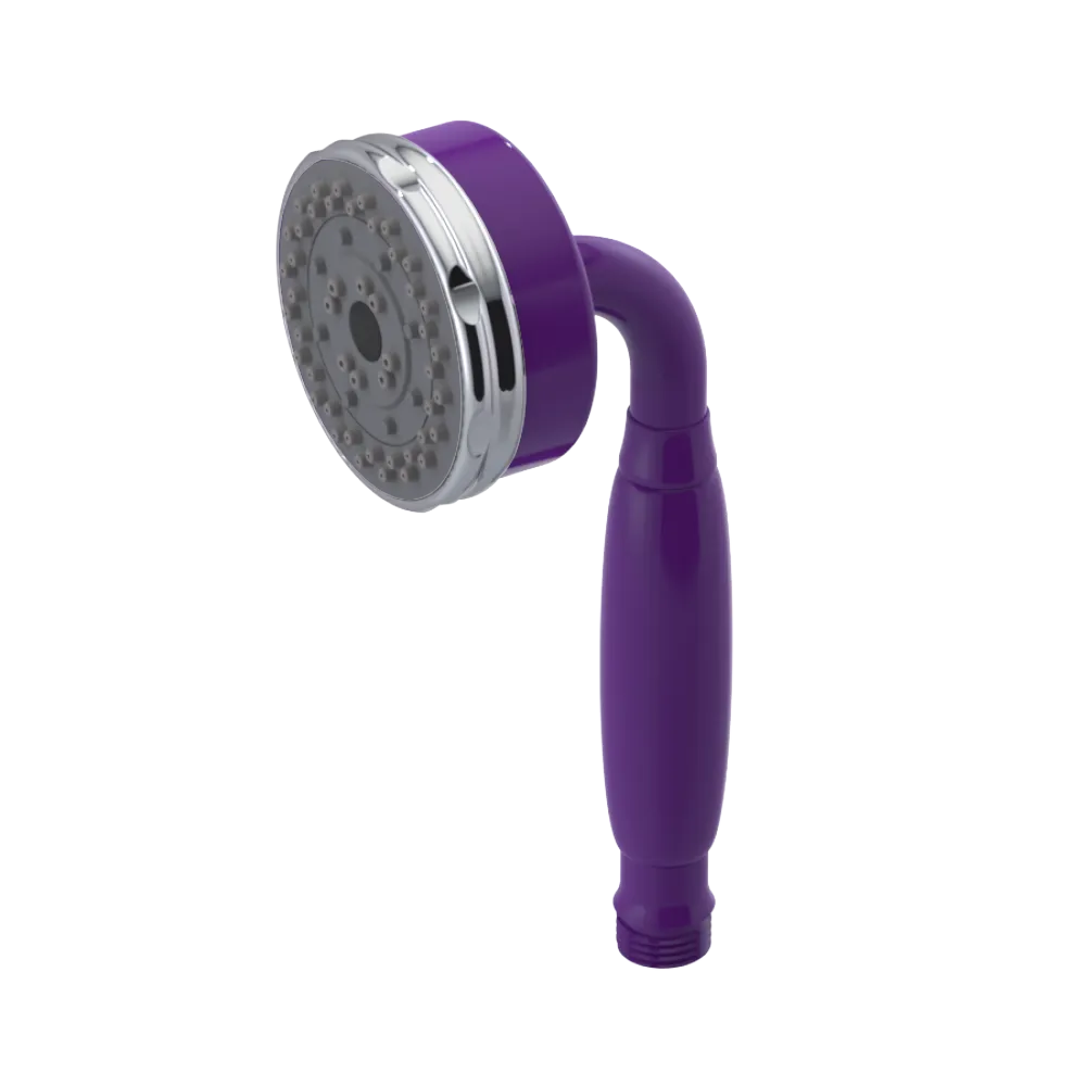 Rubinet 3 Function Hand Held Shower Only Purple Haze