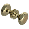 Rubinet Shower Door Knob (set) Natural Brass