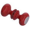 Rubinet Shower Door Knob (set) Maroon