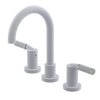 Rubinet Widespread Lav. Set. (less drain) Matt White