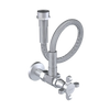 Rubinet Exposed Supply Kit (classic) x2 Satin Chrome