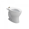 TOTO Commercial Flushometer TORNADO FLUSH®, Top Spud Floor Mounted Toilet - 1.0/1.28/1.6 GPF, (Reclaimed Water Option)