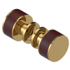 Rubinet Shower Door Knob (set) Gold