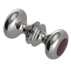 Rubinet Shower Door Knob (set) Polished Nickel