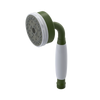 Rubinet 3 Function Hand Held Shower Only Green Envy
