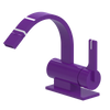 Rubinet Single Control Bidet Fitting (less drain) Purple Haze