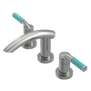 Rubinet Widespread Lav. Set. (less drain) Satin Nickel