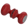 Rubinet Shower Door Knob (set) Maroon