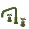 Rubinet Widespread Kitchen Set Green Envy