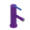 Rubinet Single Control Bidet Fitting (less drain) Purple Haze