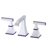 Rubinet Widespread Lav. Set. (less drain) Satin Chrome
