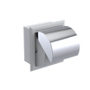 Rubinet RECESSED TOILET PAPER HOLDER Matt White