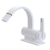 Rubinet Single Control Bidet Fitting (less drain) Matt White