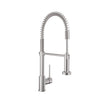 Baril Industrial style single-hole kitchen faucet with 2-function spray