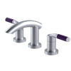 Rubinet Widespread Lav. Set. (less drain) Satin Chrome