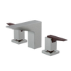 Rubinet Widespread Lav. Set. (less drain) Satin Nickel