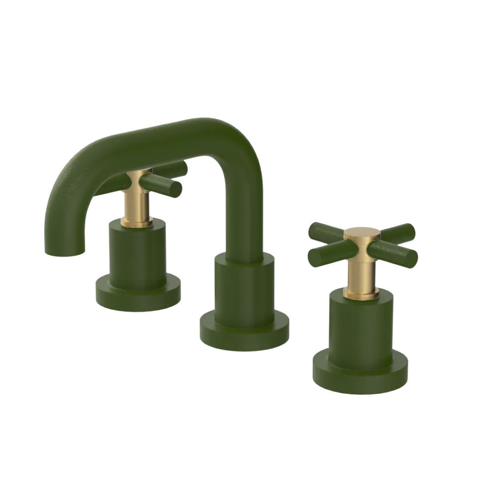 Rubinet Widespread Lav. Set. (less drain) Green Envy