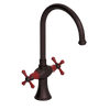 Rubinet Two Handle Single Hole Kitchen Set Oil Rubbed Bronze
