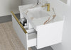 Beijing Single Sink Bathroom Vanity - Golzar Home