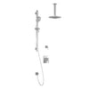 GRAFIK™ TD2 (Valves Not Included) : AQUATONIK™ T/P Shower System Vertical Ceiling Arm Chrome