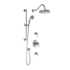 Kalia RUSTIK T2 Shower systems - Wall arm (Valve not included)