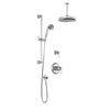 kalia RUSTIK TD2 Shower systems - Vertical arm (Valve not included)