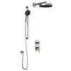 Kalia Premia - RoundOne TD2 Shower system (without valve) - Wall arm -