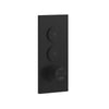 Kalia Decorative Trim for 2-Way AQUATONIK™ Type T/P 1/2'' Push-Button Valvev - Matte black – 106835-160