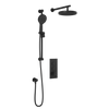 Kalia Plus - RoundOne TB2 Shower system with push-buttons valve - Wall arm