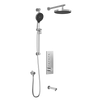 Kalia Plus - RoundOne TB3 Shower system with push-buttons valve
