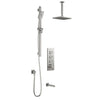 Kalia SQUAREONE TB3 Shower systems - Vertical arm