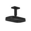 Kalia Kareo - Premia 325mm x 200mm (12 ¾'' x 7 ⅞'') square rainhead and vertical ceiling arm