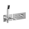 Kalia KAREO Wall-mount Tub Filler with Push-Button Valve