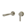 Kalia STEN Wallmount lavatory faucet with drain and overflow pure nickel – BF2239-125